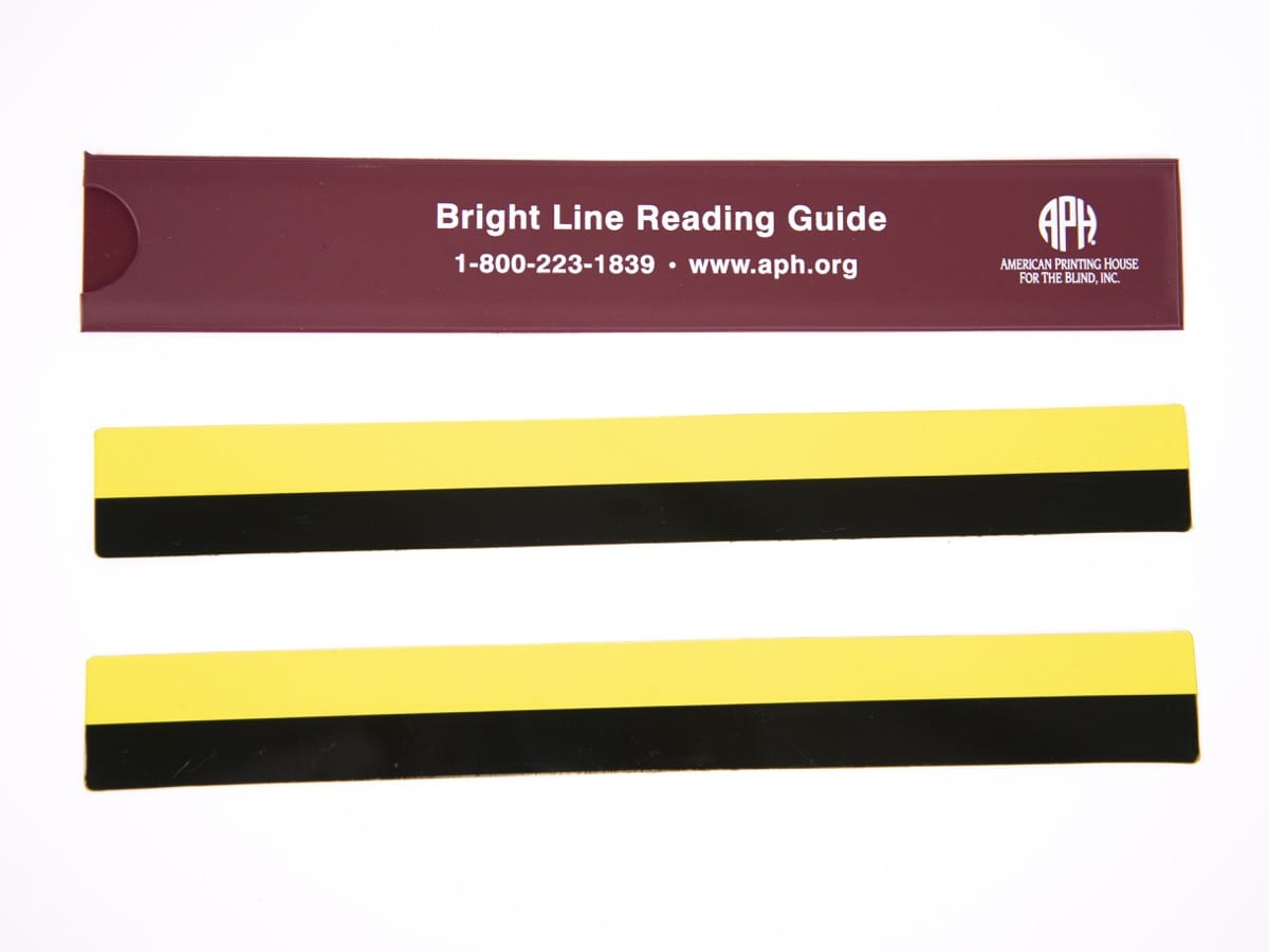 erosión Elemental Nominación Bright Line Reading Guide: Yellow (2-pack) | American Printing House