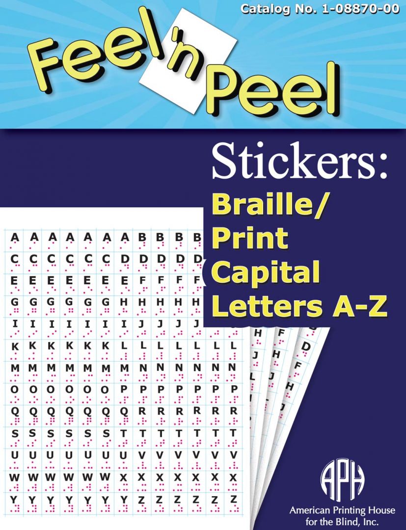 Braille Tactile Stickers - Rewards
