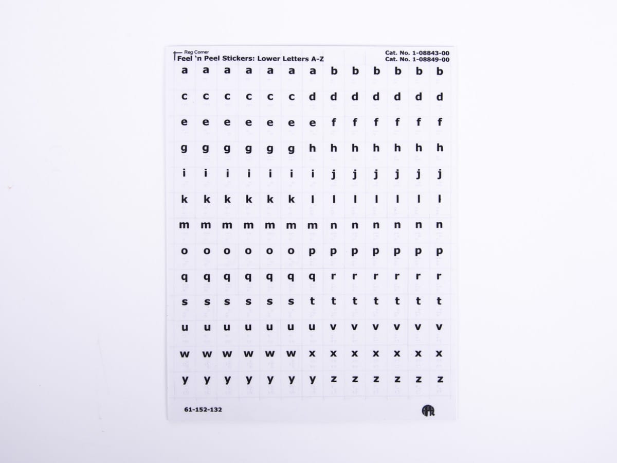 Braille Stickers - 23 Results