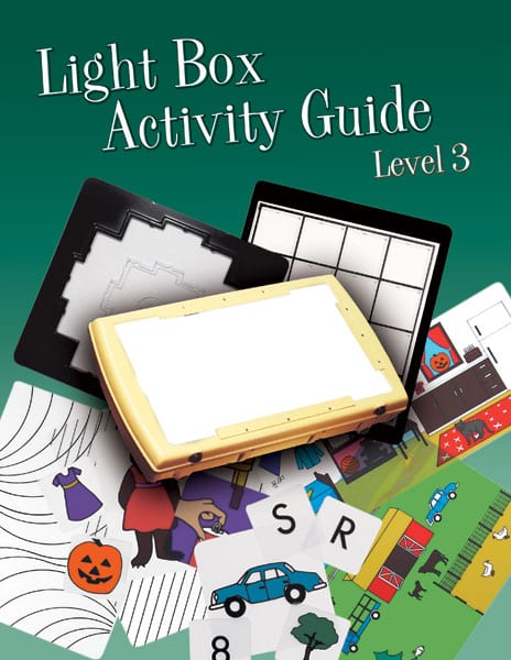 Light Box: Level 3: Half-to-Whole Puzzle-Tray