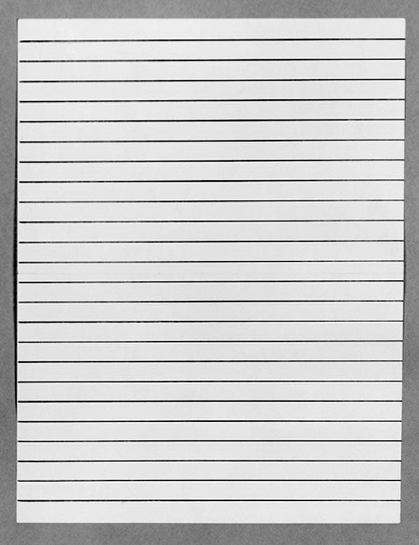 lined stationery paper