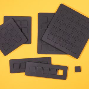 LED mini light box kydex foam rubber grid set