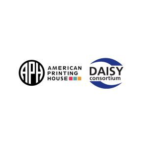 The APH logo and the DAISY Consortium logo.